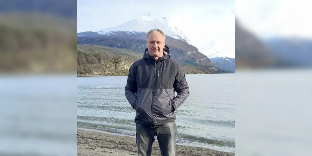Neste sábado, Washington Luiz Krucoski vai percorrer 10 km no Mountain Do ‘Fim do Mundo’ em Ushuaia, cidade mais ao sul do planeta