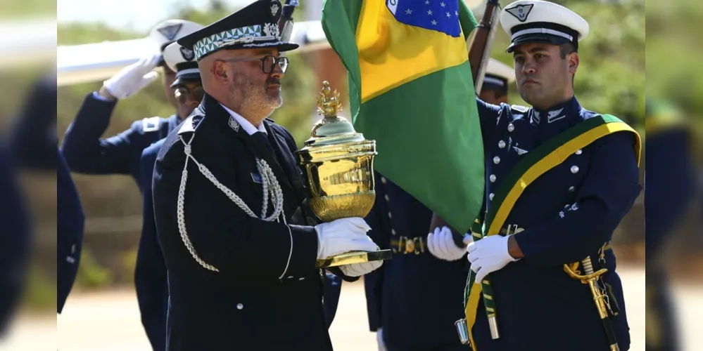 Coração chegou ao Brasil para a celebração dos 200 anos da independência.