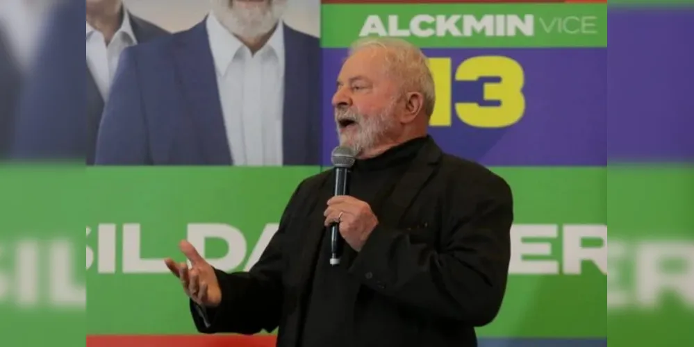 Lula é o candidato do PT à Presidência da República.