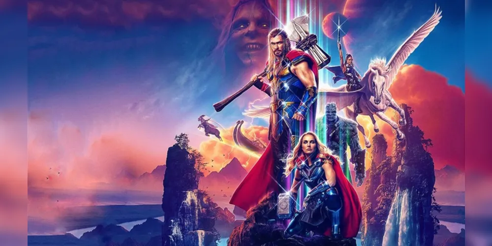 'Thor: Amor e Trovão' segue na liderança da bilheteria nacional em sua segunda semana de exibição.