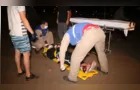 Ciclista fica ferido após acidente na Vila São Marcos