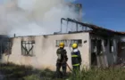 Incêndio em residência mobiliza Corpo de Bombeiros em PG