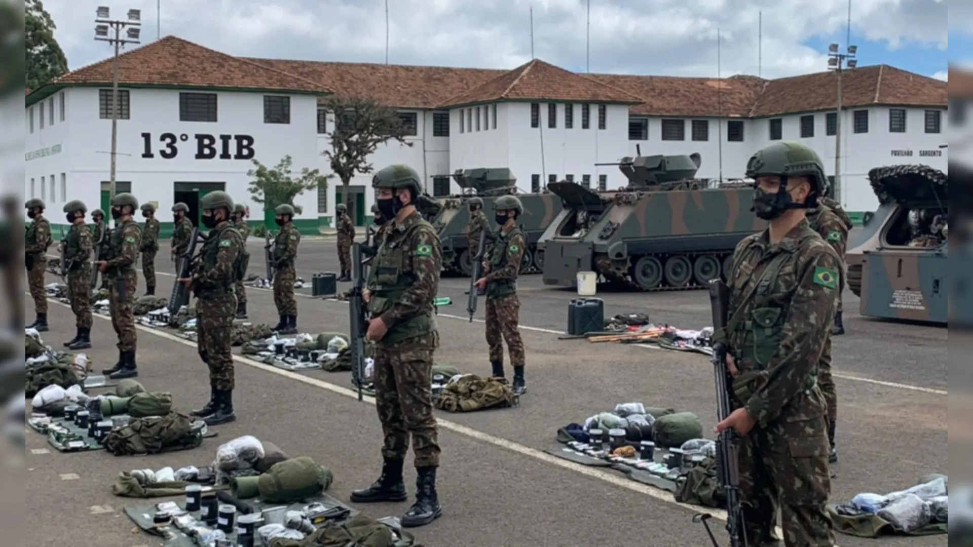 Brigada de Montanha do Exército Brasileiro - Passagem da Insígnia