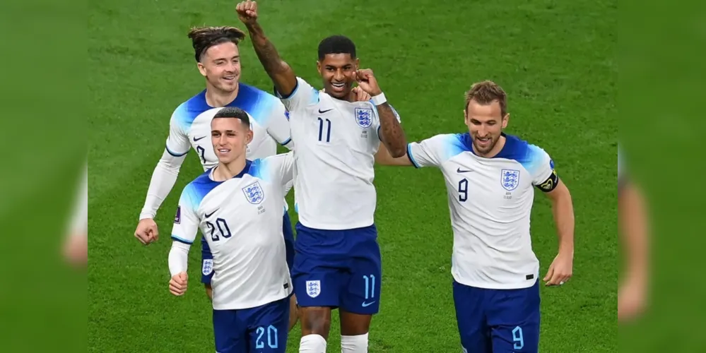 Ingleses não tiveram dificuldades para vencer a primeira partida da seleção na Copa do Mundo