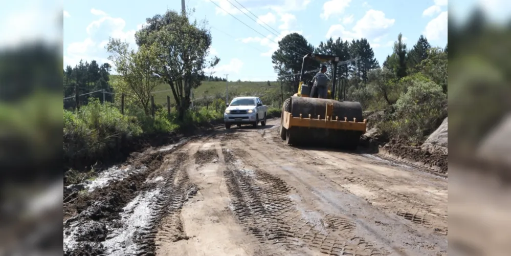 Previsão é recuperar quase 90 km nas vias vicinais nas próximas semanas