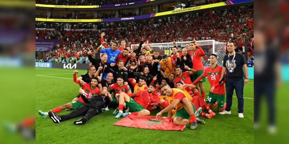 Marrocos vai encarar o vencedor do jogo entre França e Inglaterra