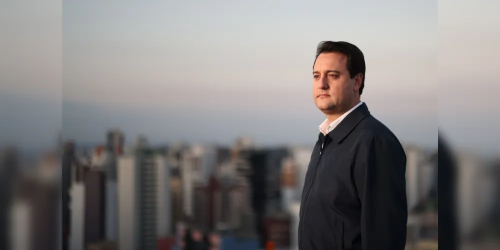 Candidato ao governo do Paraná, Carlos Massa Ratinho Junior (PSD)