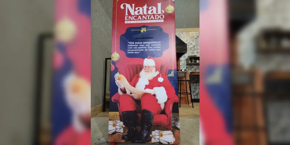 Rede de Supermercados terá totens para cartinhas do ‘Natal Encantado’