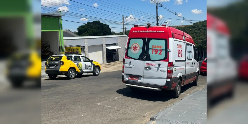 O caso, registrado na rua Jaboticabeira, mobilizou equipes da Polícia Militar (PM) e do Samu