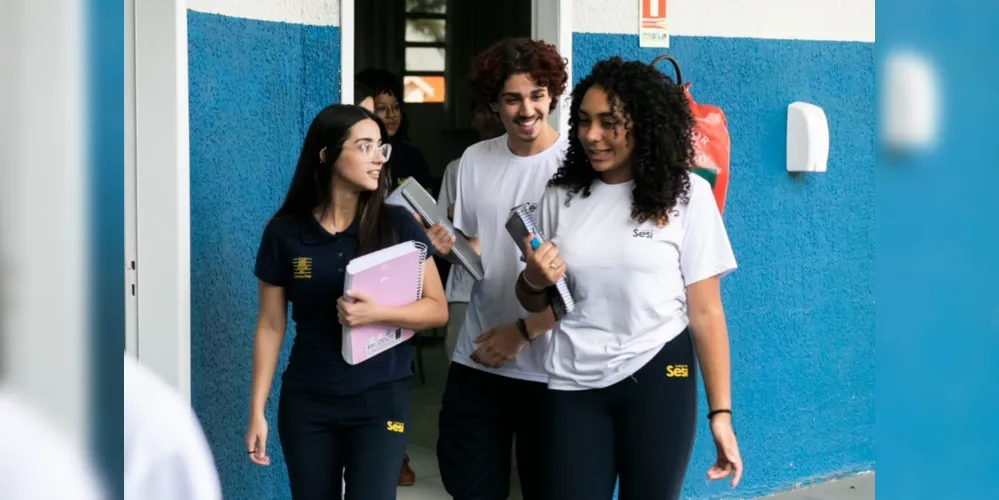 Parceria entre Colégios Sesi da Indústria e Senai Paraná une Educação Básica e Educação Técnica Profissional