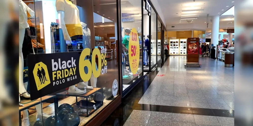 Lojistas do Shopping Palladium Ponta Grossa vão oferecer descontos de até 80%.
