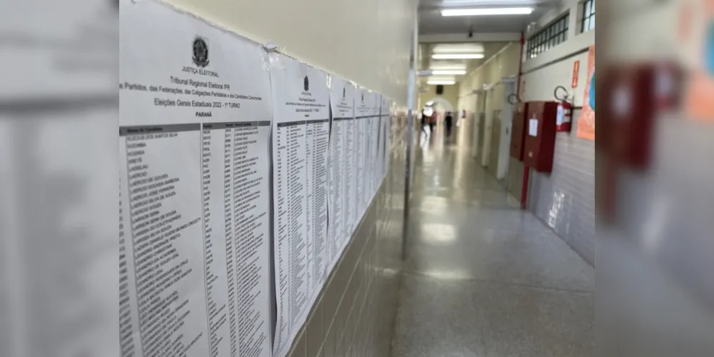 Segundo dados do TRE-PR, apenas 1% do total de urnas eleitorais foram substituídas em todo o Paraná