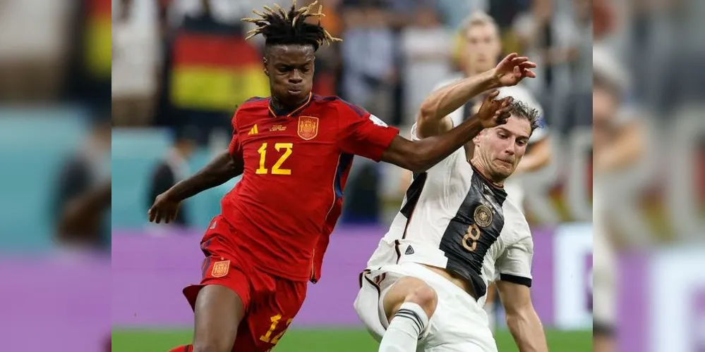 Alemanha e Espanha fizeram um confronto disputado e marcado pelo equilíbrio