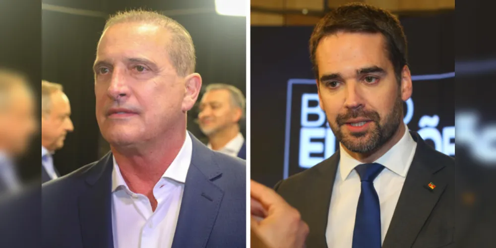 Onyx Lorenzoni (PL) e Eduardo Leite (PSDB) estão na disputa no Rio Grande do Sul