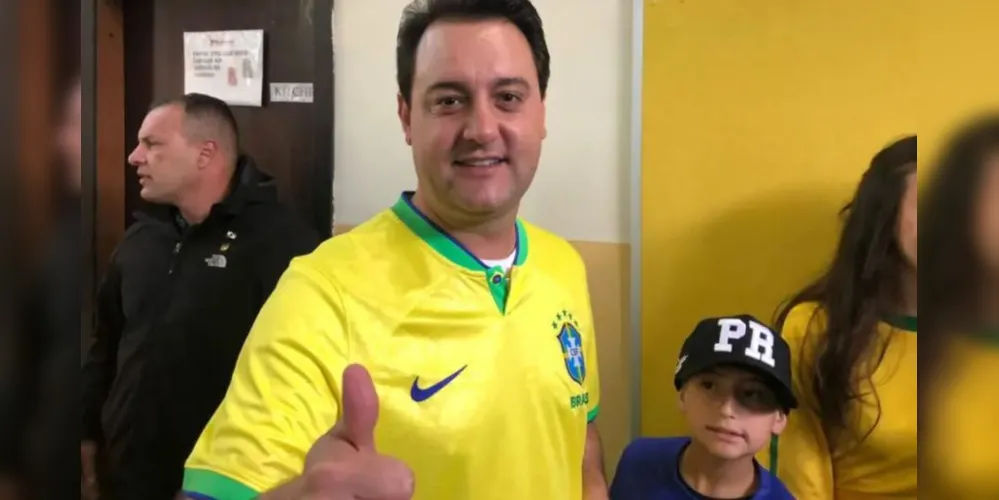 Governador Ratinho Júnior vê boas chances de reeleição no primeiro turno.