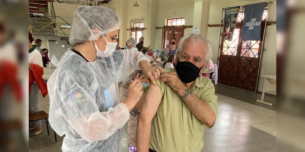 Imunização contra o coronavírus foi ampliada para o público de 35+