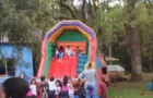 Dia das Crianças 'antecipa' alegria e diversão de alunos em Reserva