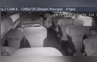Vídeo mostra momento em que jovem tem rosto cortado durante viagem de ônibus