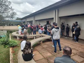 Colégio Borel, na região de Uvaranas, registrou filas pela manhã