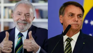 EX-presidente Luiz Inácio Lula da Silva e o atual presidente Jair Bolsonaro disputam o 2º turno