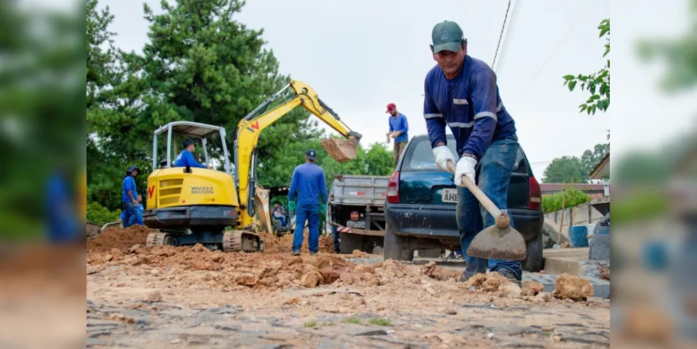 Investimento do município nesse novo projeto de pavimentação foi de aproximadamente R$ 2,7 milhões