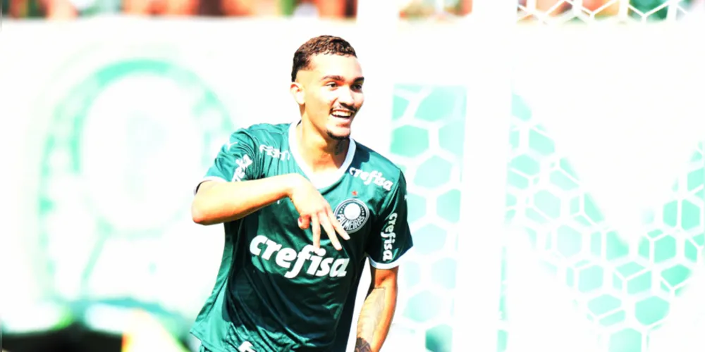Ruan Ribeiro, artilheiro da Copa SP, marcou o primeiro gol da partida