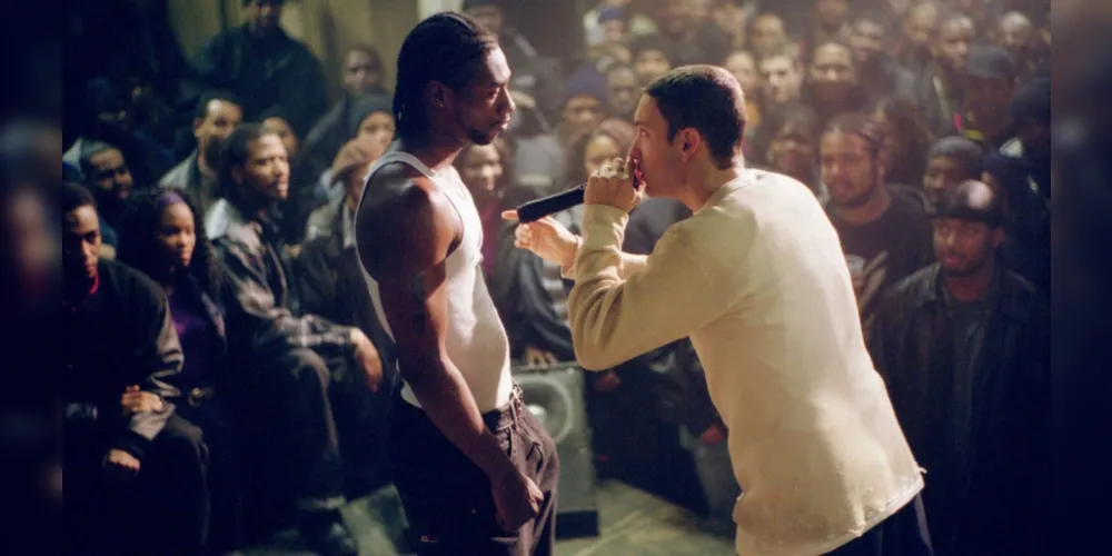 "Eu vou levar 8 Mile para a televisão", confirmou 50 Cent, dizendo que a ideia já está em desenvolvimento ao lado de Eminem