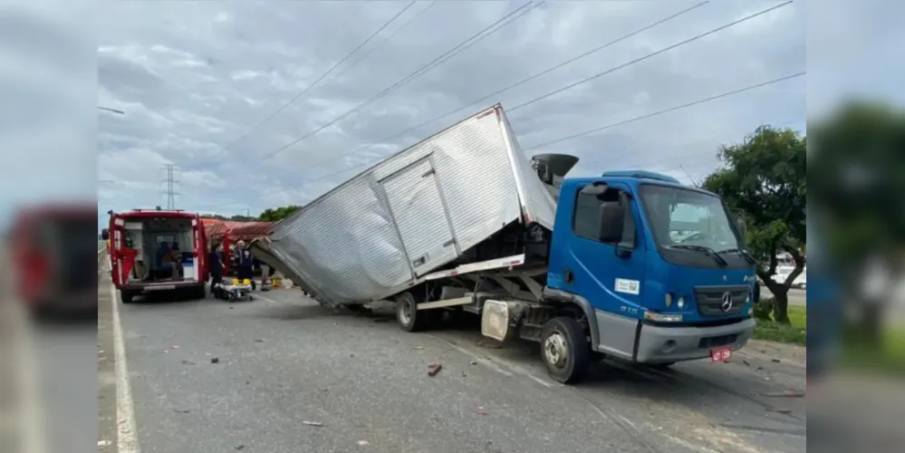 Diretora da Guarda Municipal de Araucária fica ferida em grave