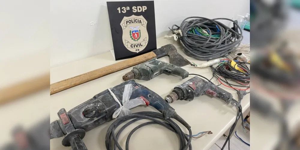 Objetos foram localizados junto do homem de 41 anos