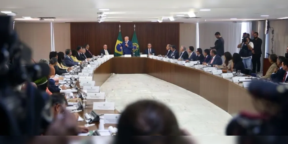 Lula realizou nesta sexta-feira (6), a primeira reunião com os ministros