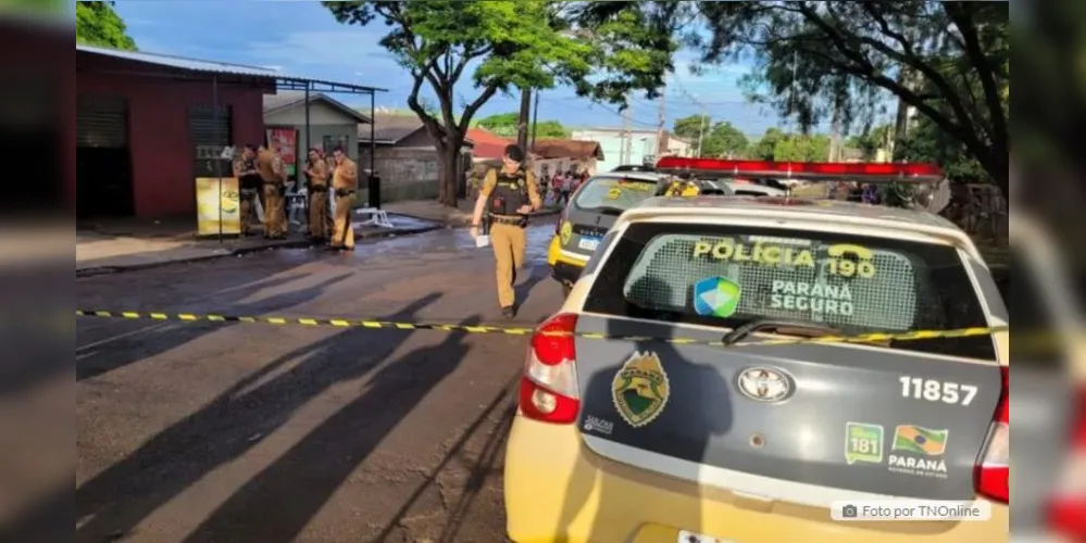 Crime foi registrado em uma lanchonete, na Avenida Mato Grosso, em Apucarana