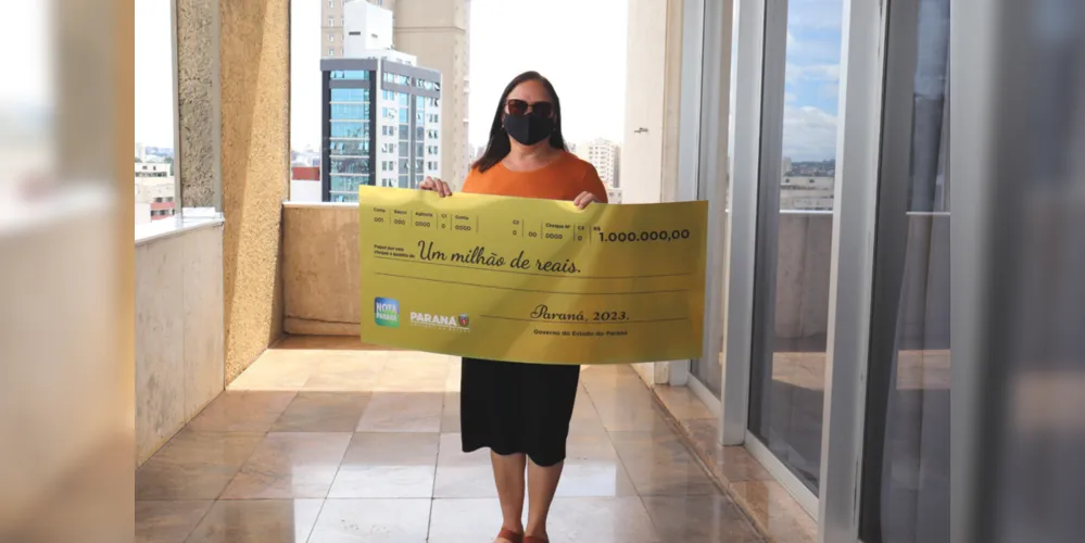 Moradora de Curitiba recebe prêmio de R$ 1 milhão no dia de seu aniversário