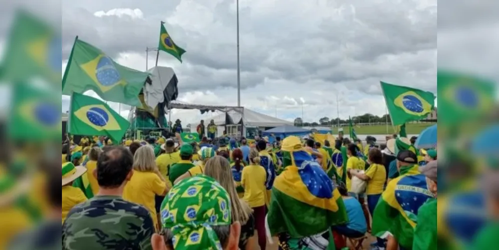 Bolsonaristas convocam manifestantes para 'engrossar' o grupo neste domingo e segunda-feira