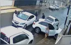 Rapaz é 'metralhado' em SUV de luxo em famosa cidade litorânea