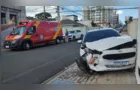 Idosa sofre mal súbito e se envolve em acidente na Vila Estrela