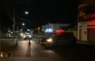 Caminhão arranca fios de luz na Visconde de Mauá