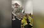 Exposição apresenta maquete de escola de samba em PG