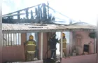Incêndio destrói residência na Vila Francelina em PG