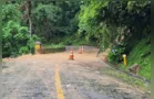 Estrada da Graciosa permanece fechada para avaliação e obras