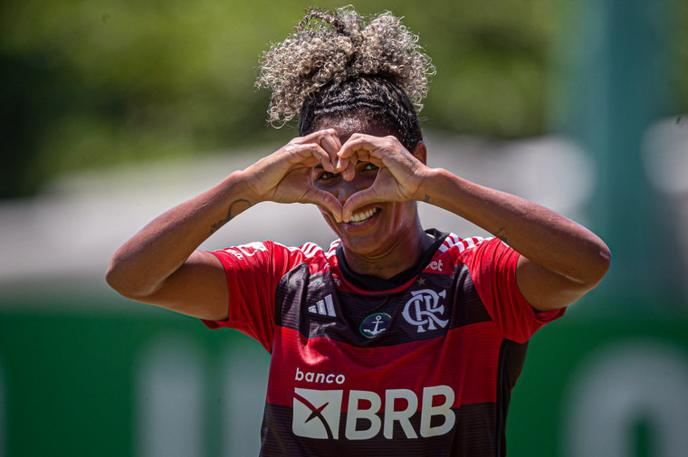 Flamengo divulga escalação para jogo contra o Santos, pelas quartas do  Brasileirão Feminino - Coluna do Fla