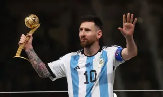 Messi foi eleito o melhor jogador da Copa no Catar