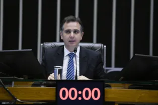 Senador Rodrigo Pacheco, presidente do Congresso Nacional