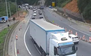 Motoristas voltam a circular pela rodovia de acesso ao litoral catarinense
