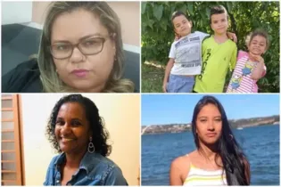 Parte das vítimas, todas da mesma família, foram identificadas