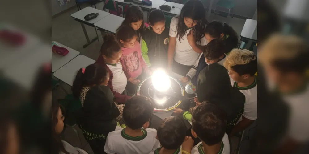 Registros mostram belo trabalho desenvolvido em sala de aula