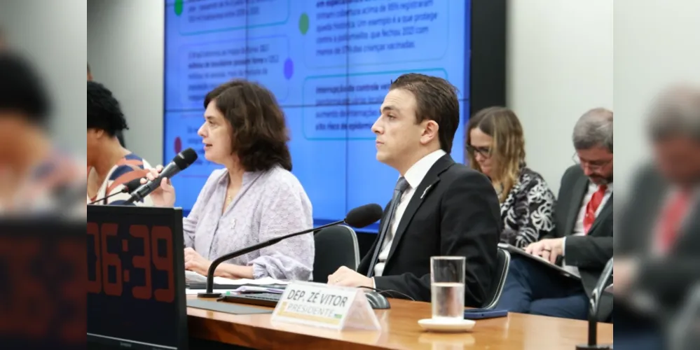 Aliel Machado (PV) presidiu nesta terça-feira, 19, a reunião conjunta das Comissões da Saúde; e de Defesa dos Direitos da Pessoa Idosa (Cidoso)