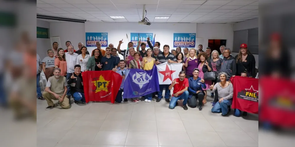 Ana Júlia Ribeiro se reuniu com lideranças sindicais de Ponta Grossa