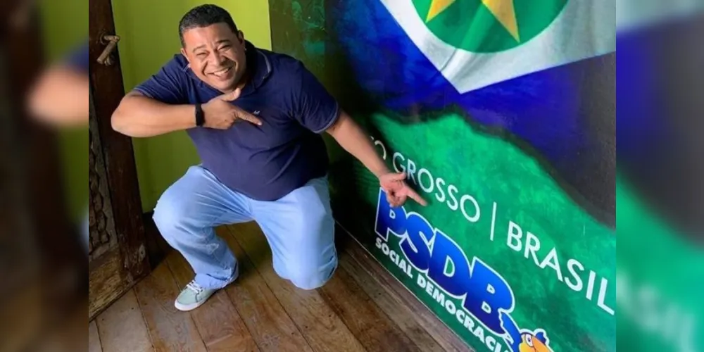 O vereador tucano Joesafá Moares de Castro, filiado do PSDB.