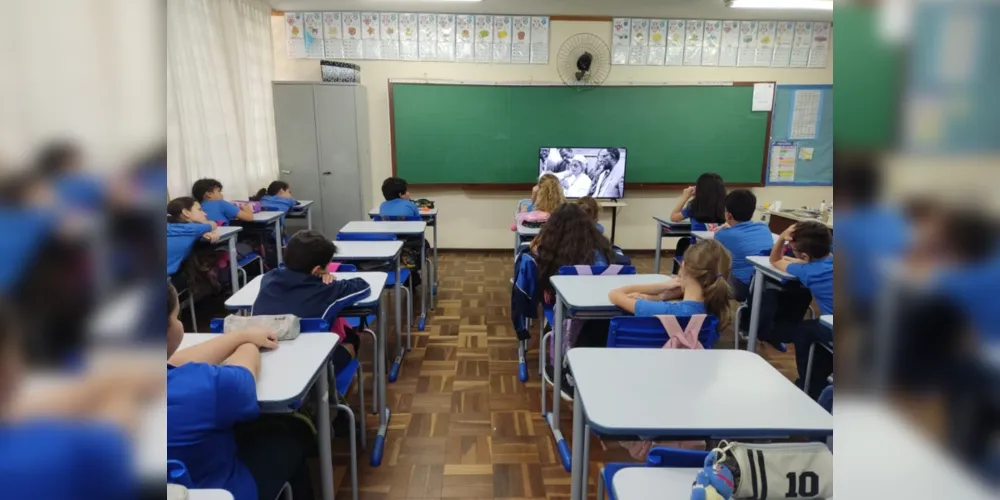 Atividade foi uma oportunidade para os alunos serem apresentados a trajetória de mulheres muito importantes historicamente