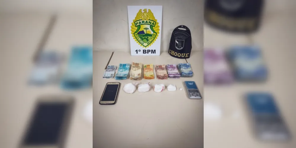 Drogas e celulares foram apreendidos em residência no bairro de Olarias